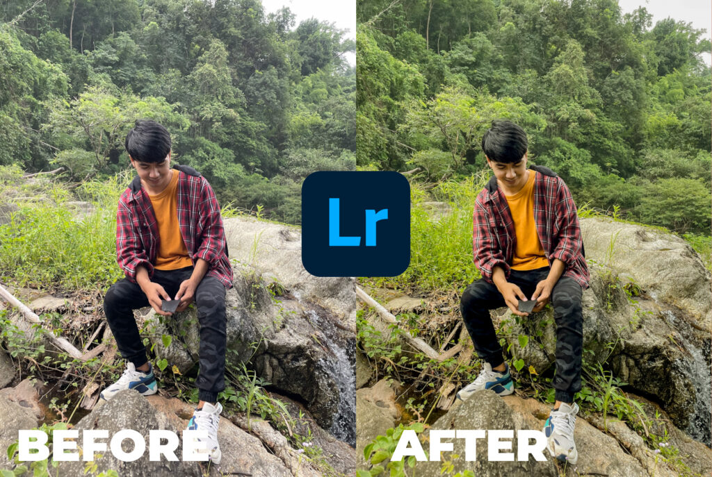 สอนแต่งรูปแนวเดินป่า