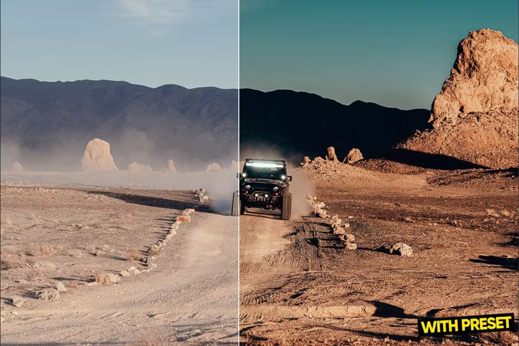 โทนแต่งรูป Off Road ท่องเที่ยว สายลุย โทนแต่งรูป Off Road ท่องเที่ยว สายลุย